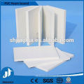 Publicidade placa de espuma de sintra pvc de alta densidade, material de placa de construção